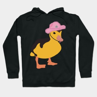 Pink Cowboy Duck Hoodie